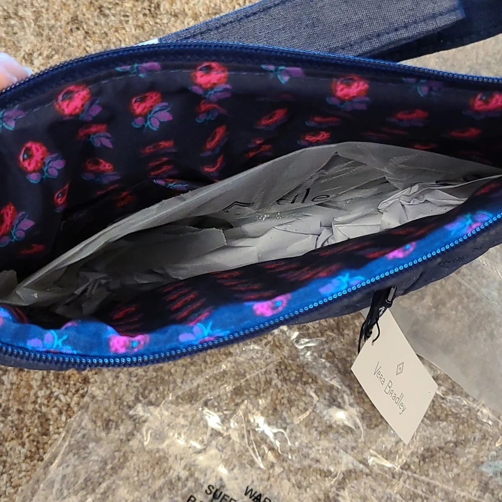 Vera Bradley Hipster denim Moonlight Navy - Picture 5 of 7